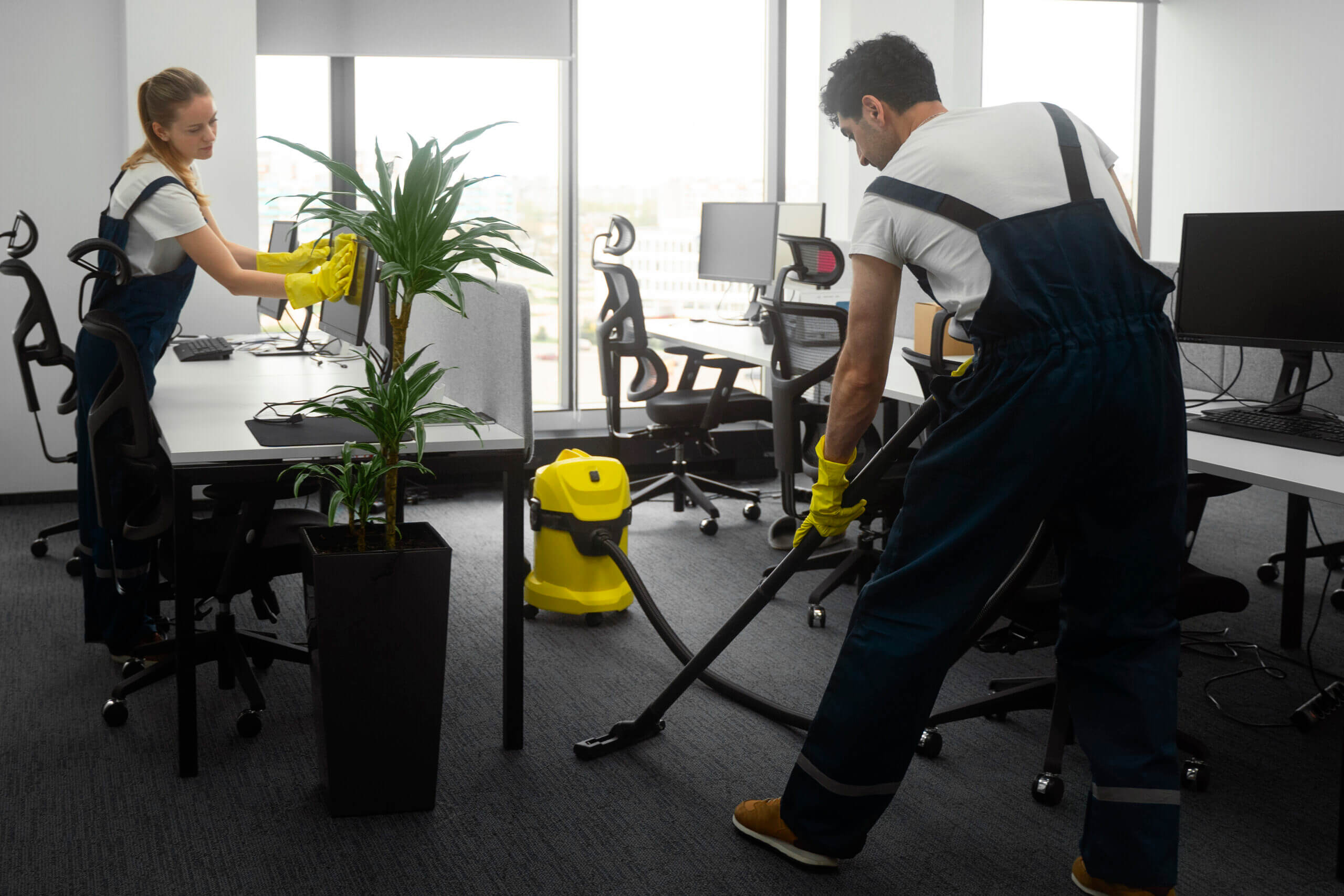 Get started with our elite commercial cleaning franchise crew